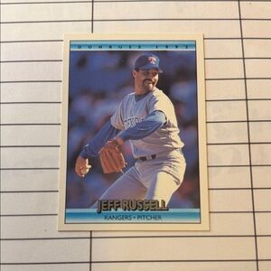 Donruss 1992 Jeff Russell Baseball Card